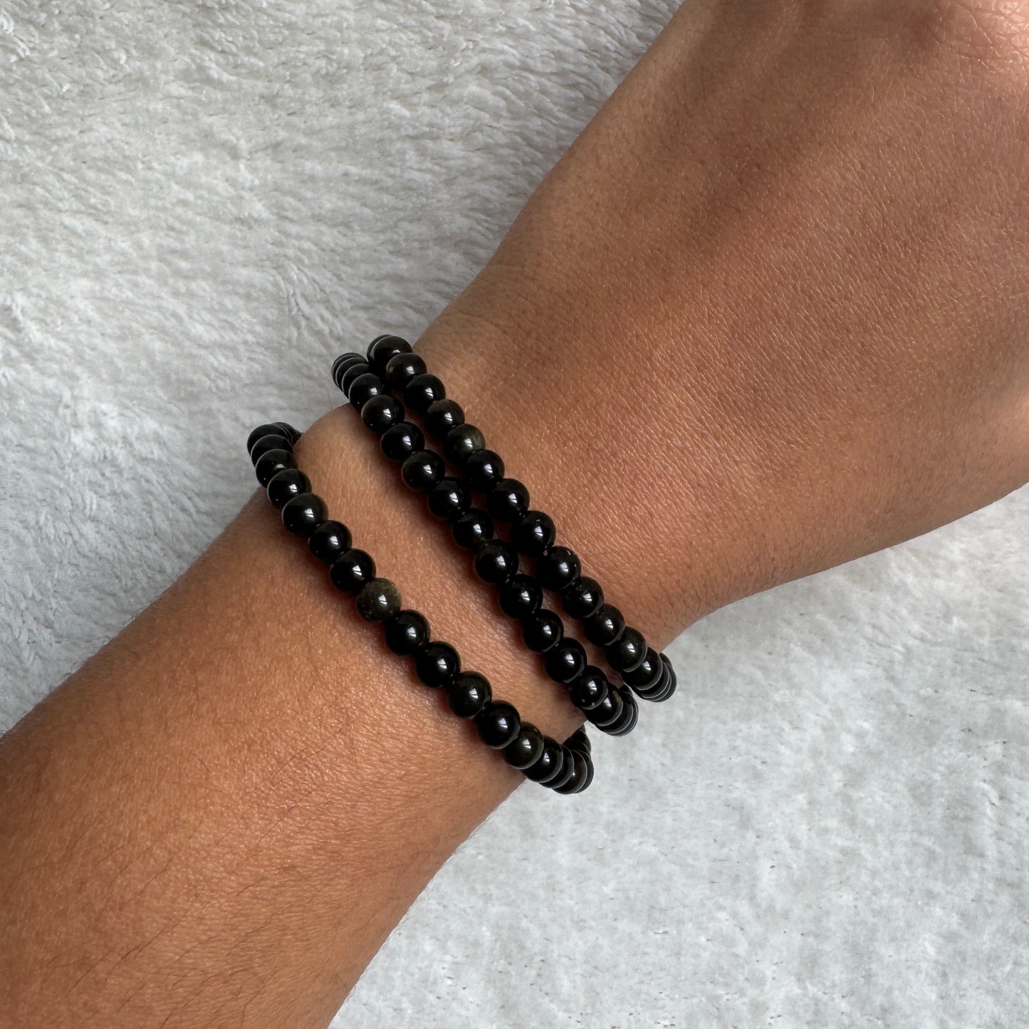 Bracciale in Ossidiana Dorata