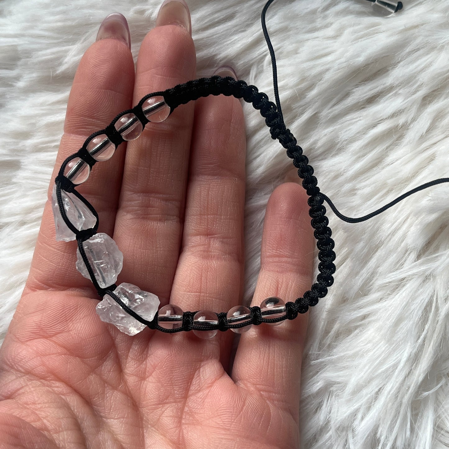 Bracciale in Quarzo Ialino