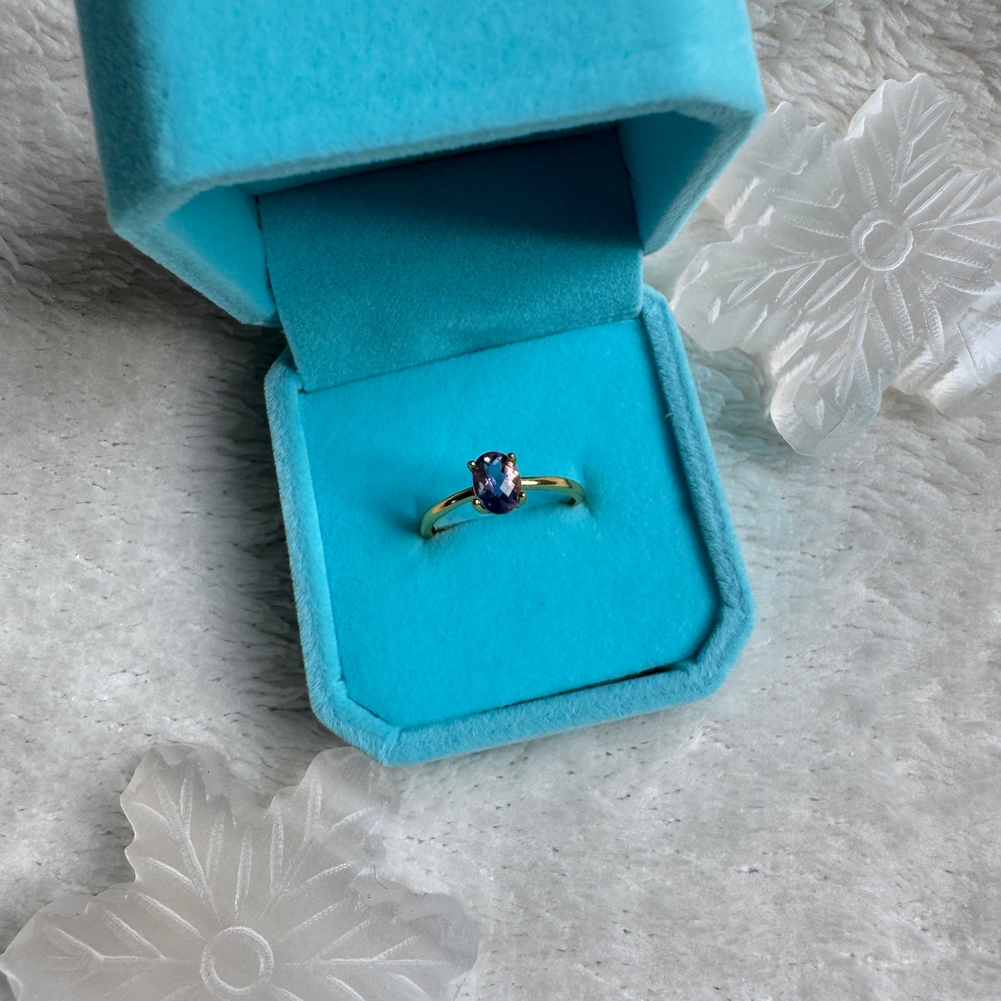 Anello con Ametista 925