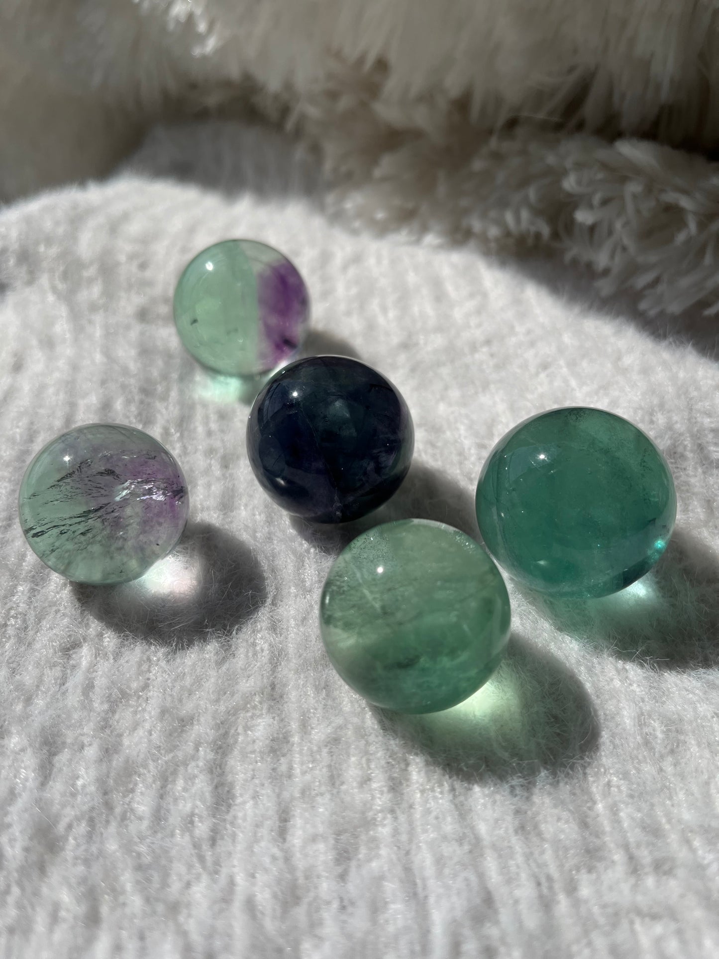 Sfera in Fluorite small