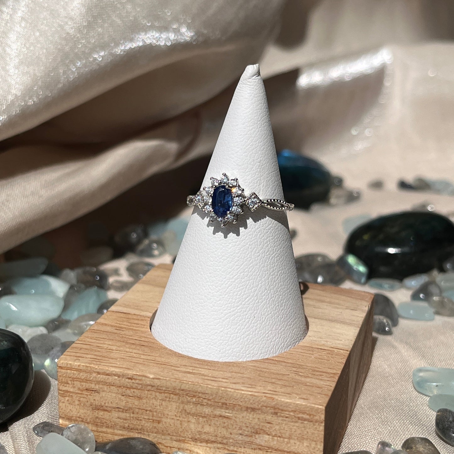 Anello in Cianite 925