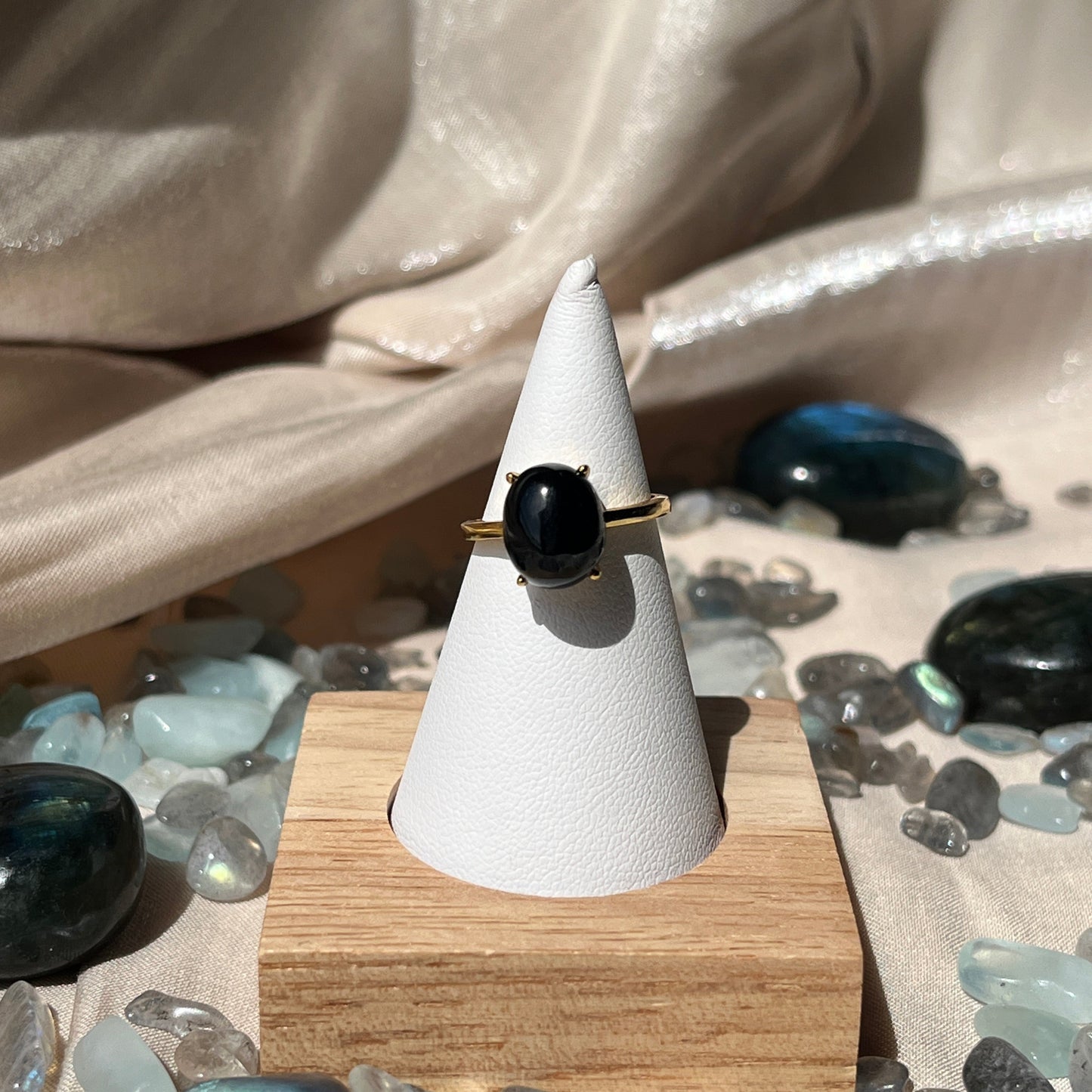 Anello con Tormalina 925