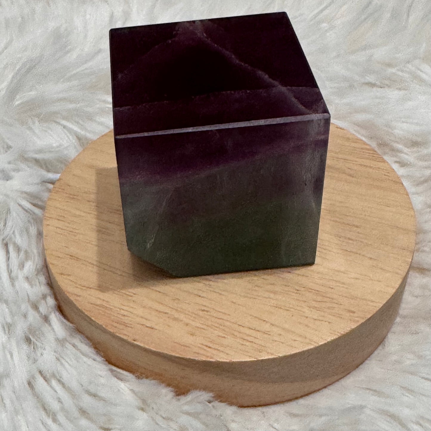 Base luminosa in legno