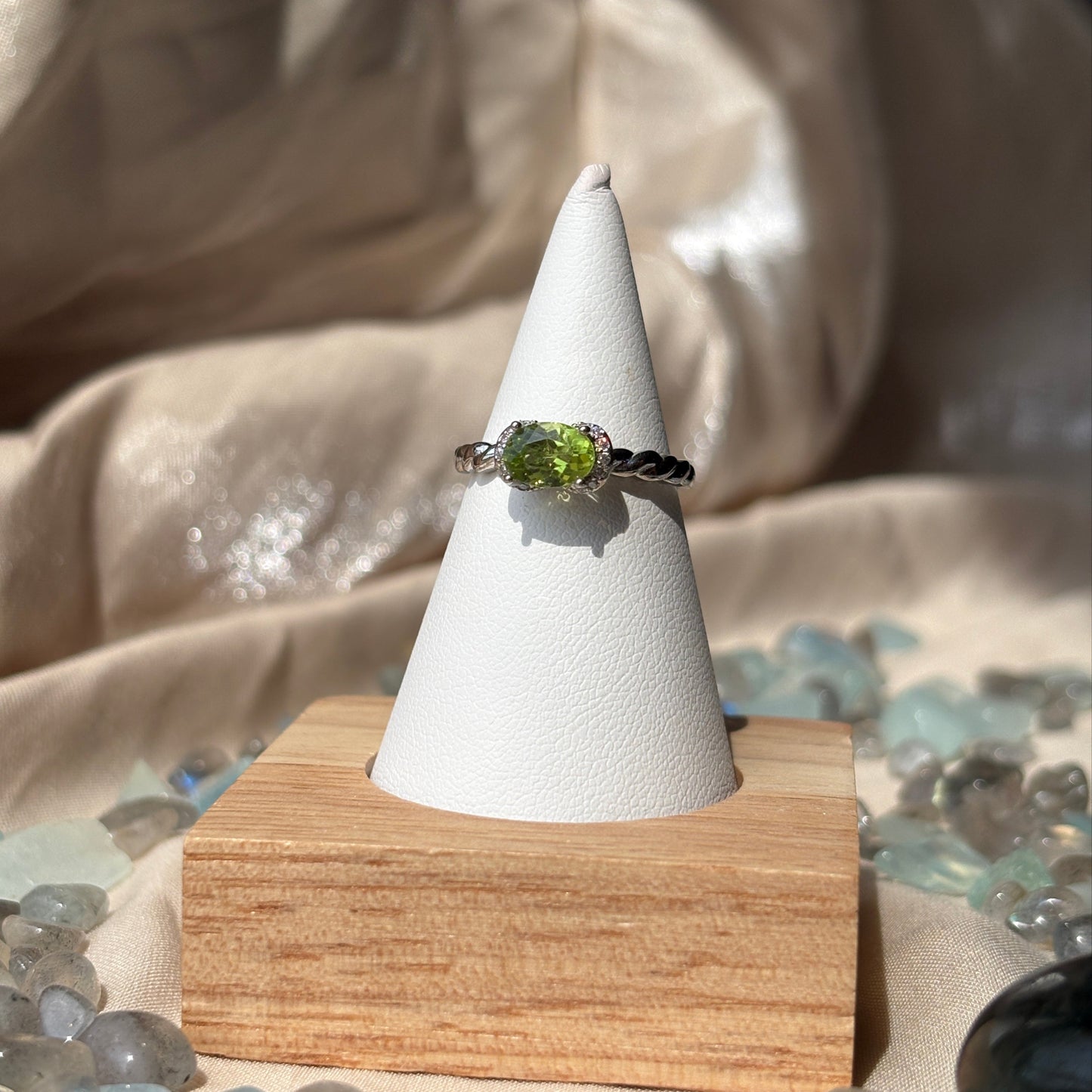 Anello con Peridoto