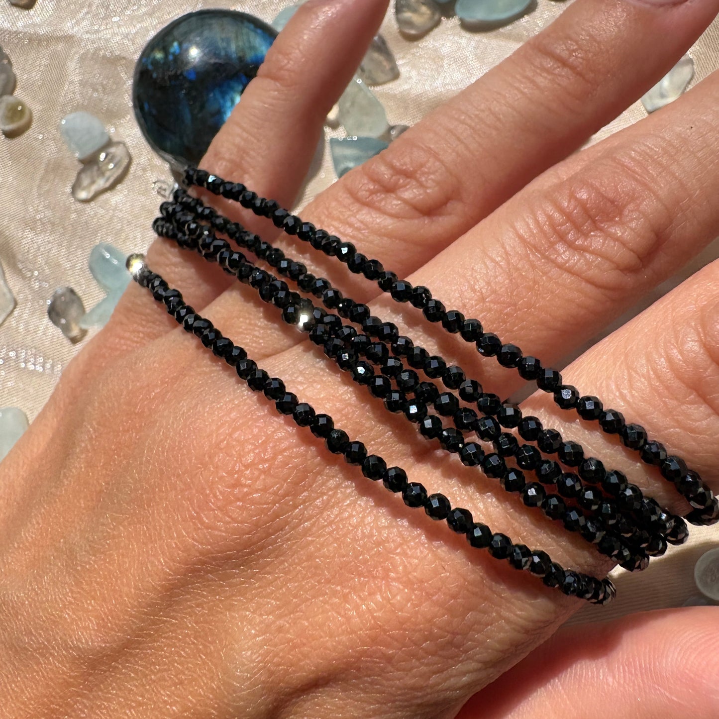 Bracciale in Ossidiana
