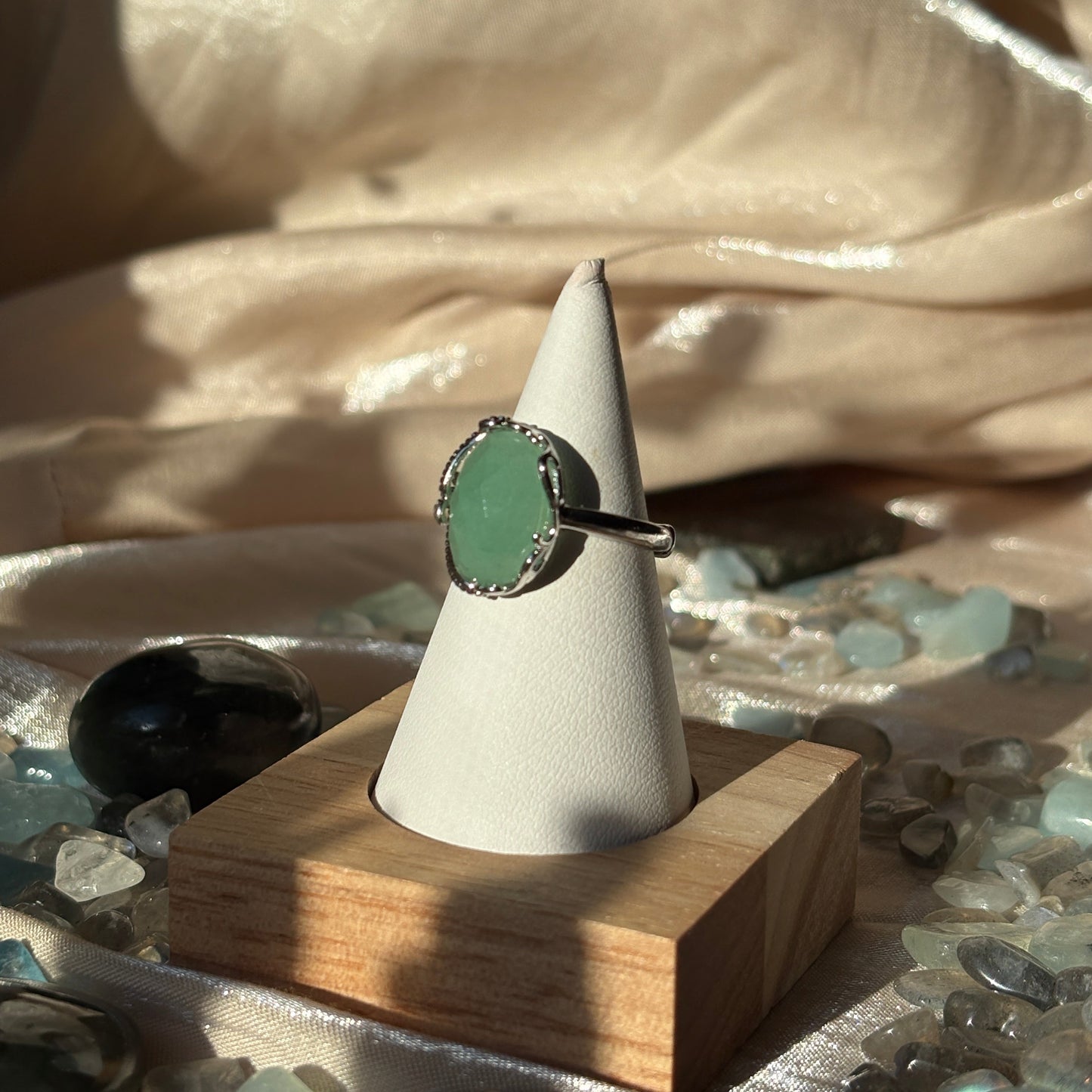 Anello con Avventurina