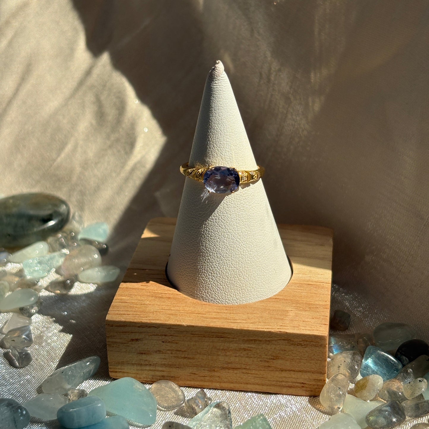Anello con Fluorite 925