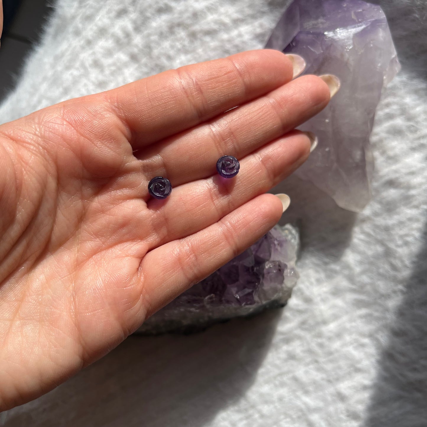 Orecchini in Ametista 925