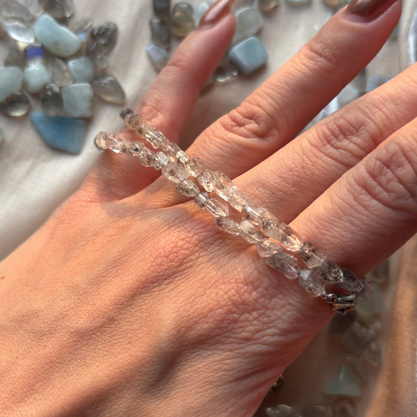 Bracciale con Diamante di Herkimer