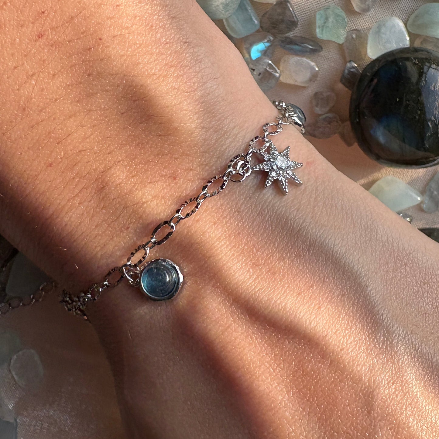 Bracciale con Acquamarina