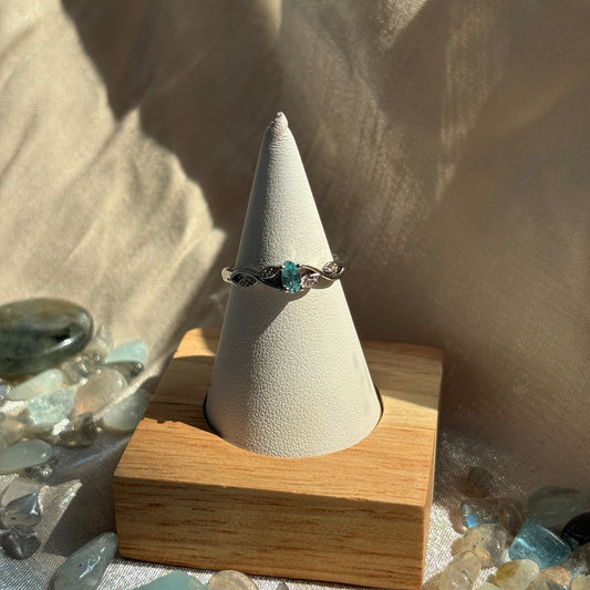 Anello con Apatite
