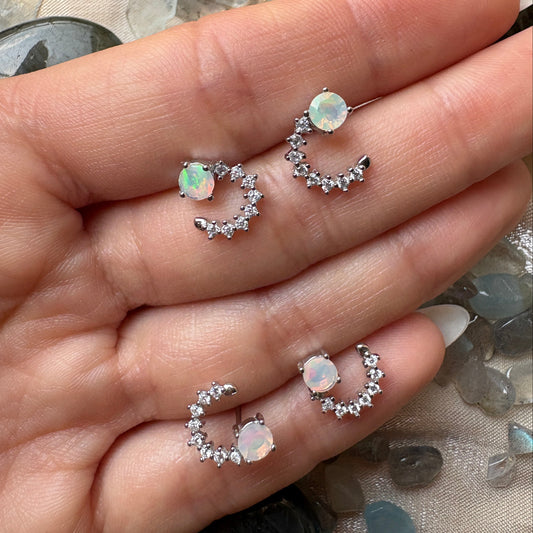 Orecchini con Opale 925