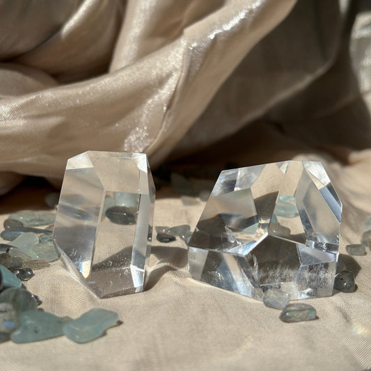 Freeform in Quarzo Ialino