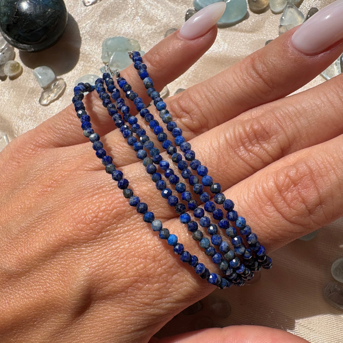 Bracciale in Lapislazzuli 925