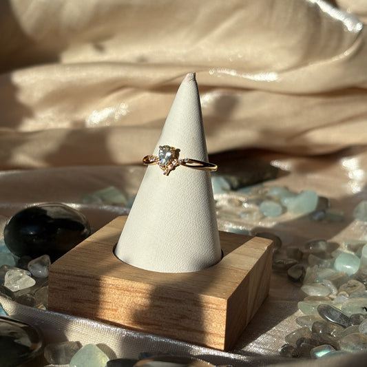 Anello con Acquamarina 925