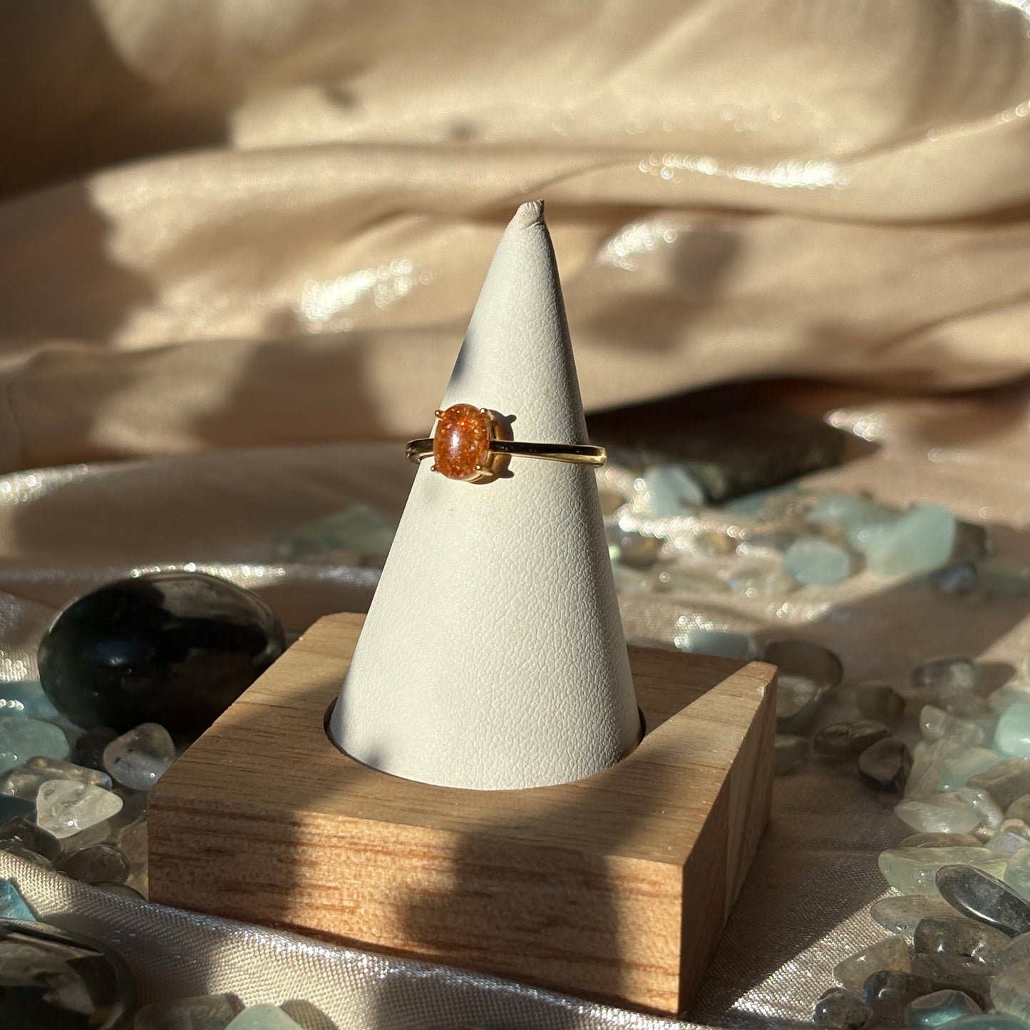 Anello con Pietra del Sole 925