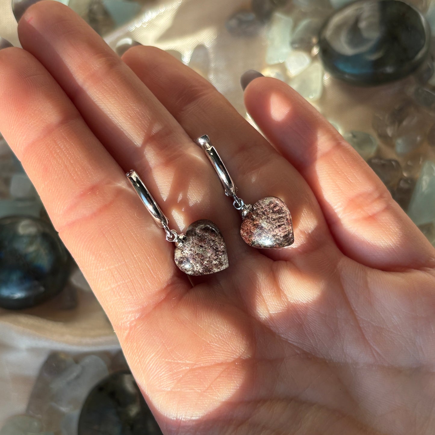 Orecchini con Quarzo Garden