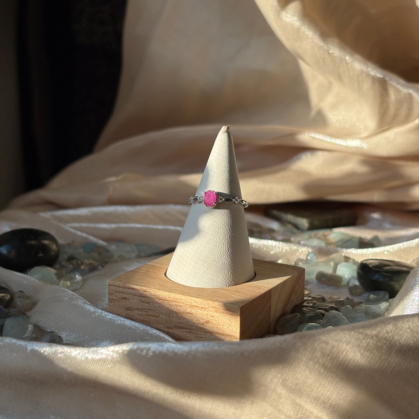 Anello con Rubino 925