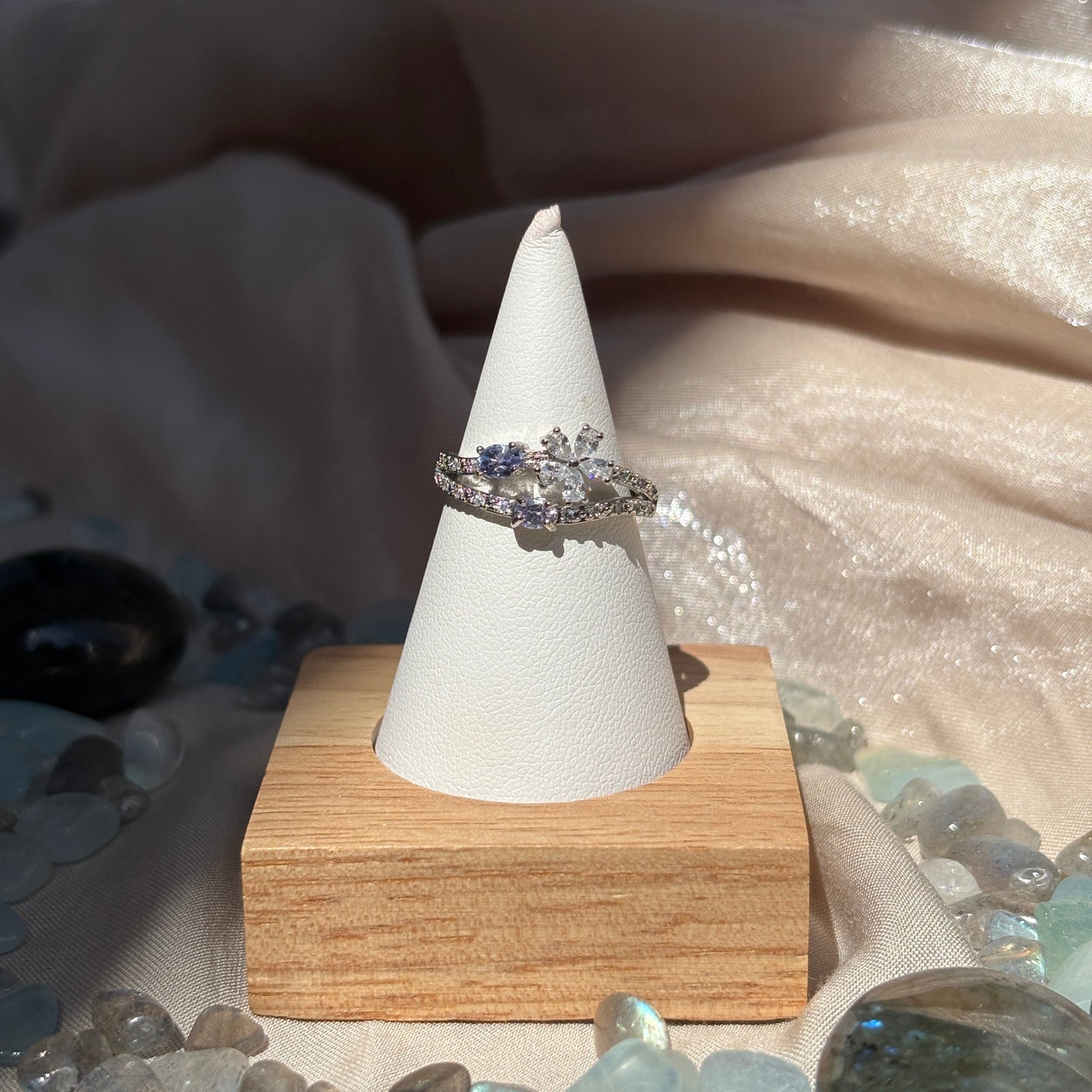 Anello con Tanzanite