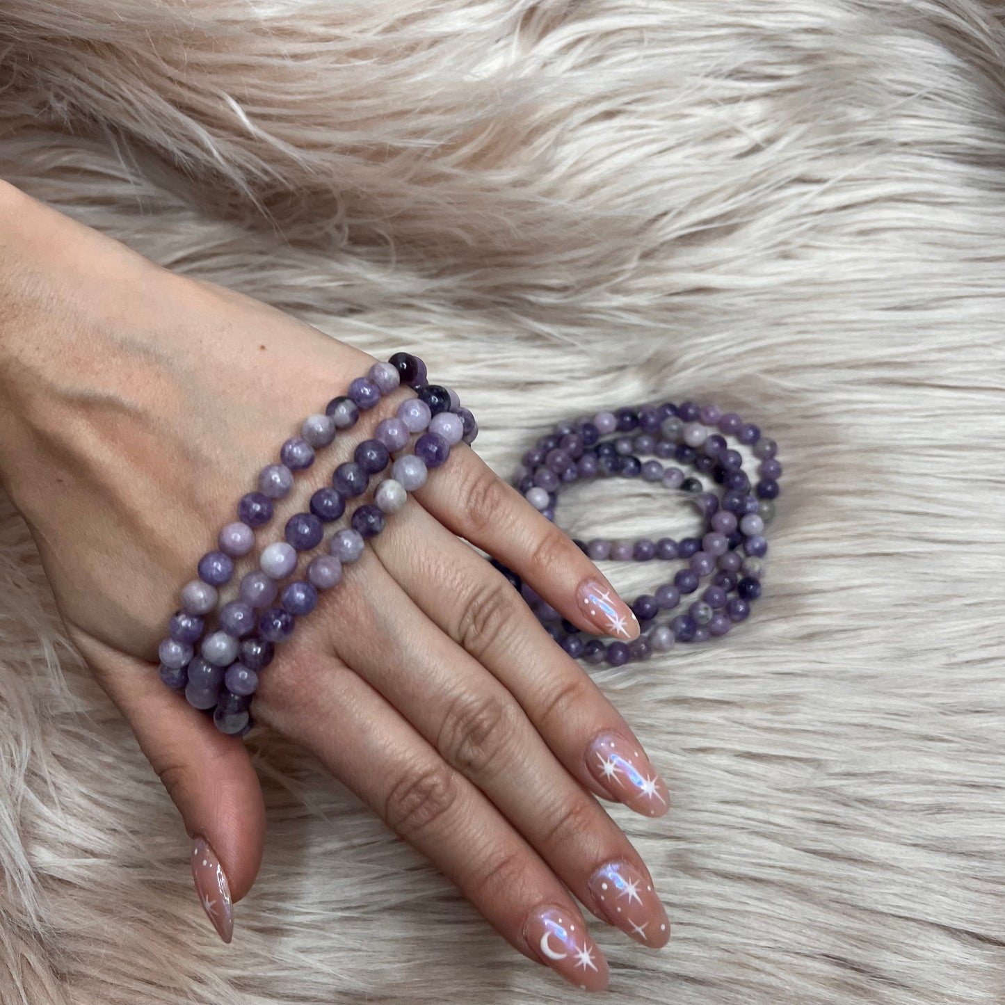 Bracciale in Lepidolite